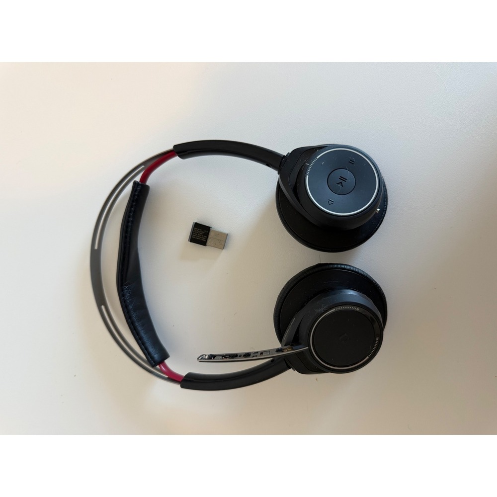 Plantronics Voyager Focus UC B825 Wireless Bluetooth Headset with USB Dongle